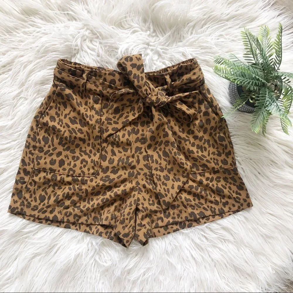 Leopard Summer shorts
